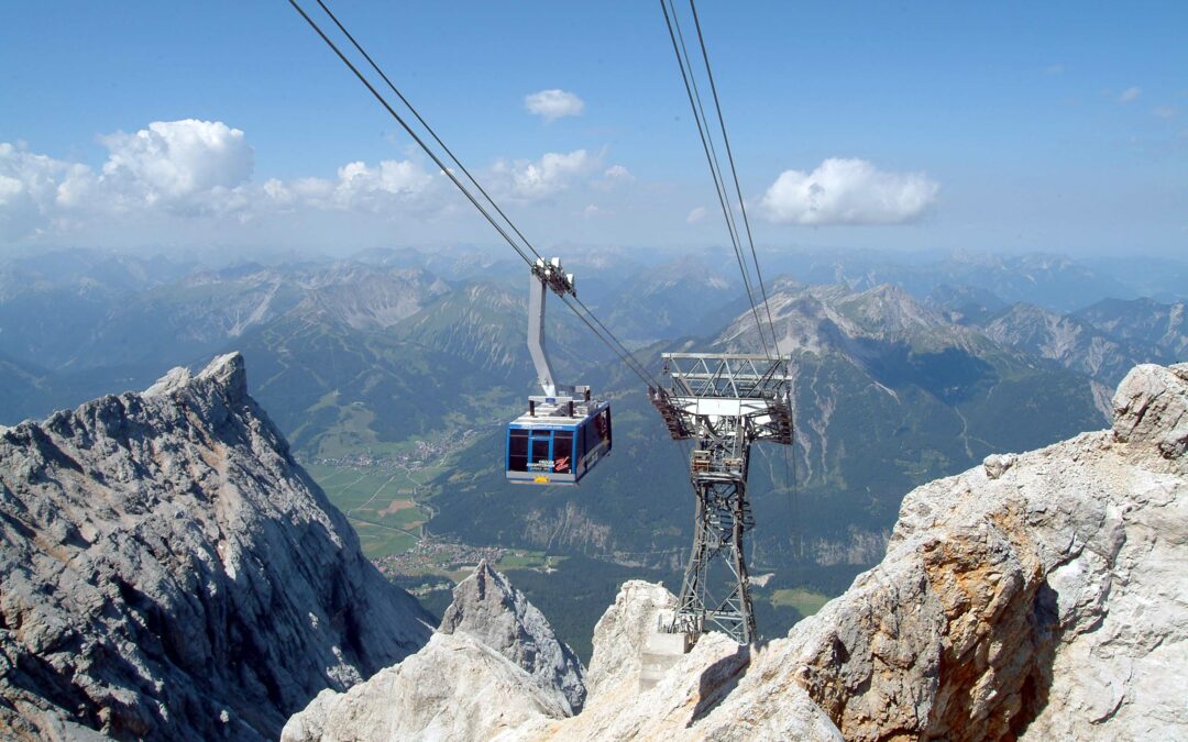 Gondel der Zugspitzbahn