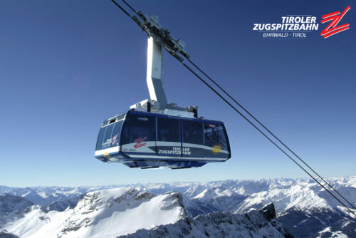 Gondel der Tiroler Zugspitzbahn - Hotel Post 4*S